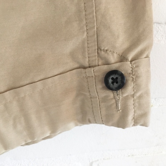 Woolrich Women’s Bermuda Shorts Kakhi Cargo Utility Safari Sporty Beige 16 - Picture 7 of 14